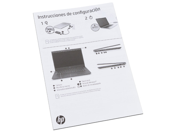 Laptop HP 240 G8:
Procesador Intel Core i3 1115G4 (hasta 4.1 GHz),
Memoria de 8GB DDR4,
SSD de 256GB,
Pantalla de 14