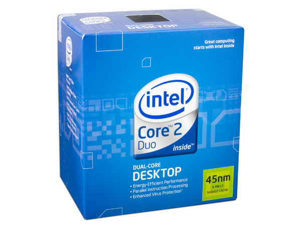 Procesador Intel Core 2 Duo E8500 a 3.16 GHz, Socket LGA 775,  BUS de 1333MHz, 6MB L2 Cache, Dual Core, 45nm