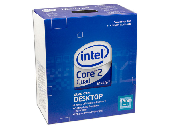 Procesador Intel Core 2 Quad Q8400 a 2.66 GHz, Socket LGA 775, BUS de 1333MHz, 4MB L2 Cache, Quad-Core, 45nm
