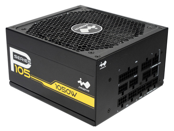 Fuente de Poder InWin P105 de 1050W, ATX, Modular, 80 PLUS Gold. (Caja abierta)
