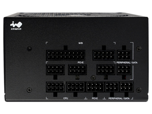 Fuente de Poder InWin P105 de 1050W, ATX, Modular, 80 PLUS Gold. (Caja abierta)