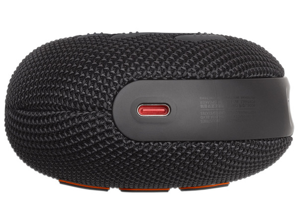 Bocina JBL Clip 5, Bluetooth, Ultra Portable, Color Negro y Naranja. (Caja abierta)