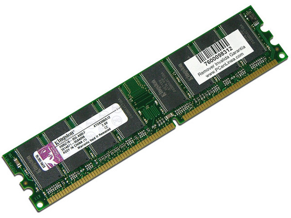 Memoria Kingston de 512 MB Modelo: KTD8300/512