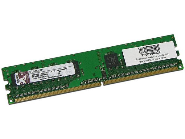 Memoria Kingston de 512MB, Modelo: KTH-XW4300/512