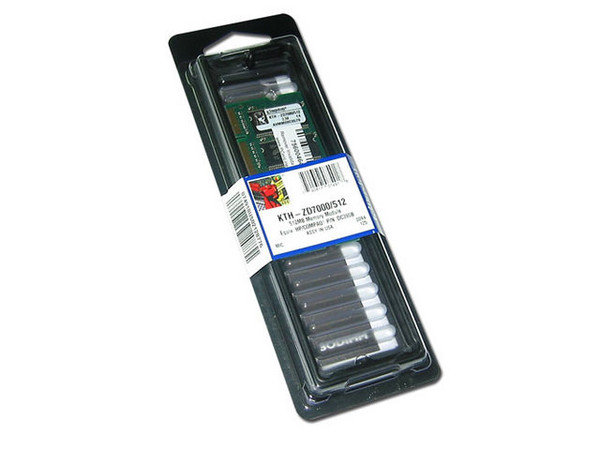 Memoria Kingston de 512MB, Modelo: KTH-ZD7000/512