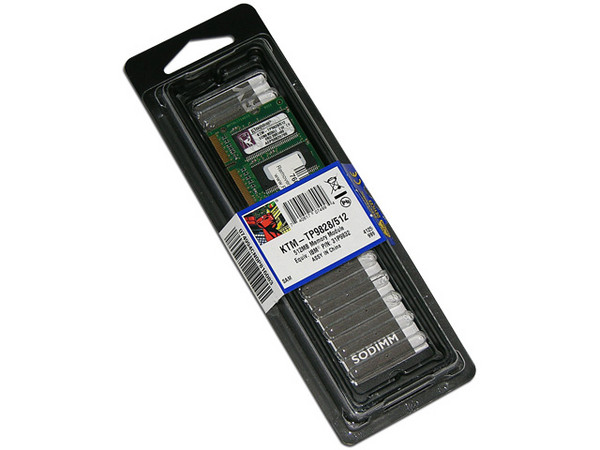 Memoria Kingston de 512MB Modelo KTM-TP9828/512