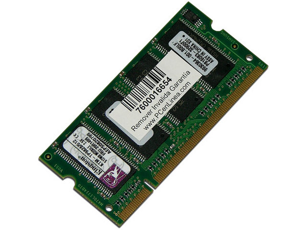 Memoria Kingston de 512MB Modelo KTM-TP9828/512