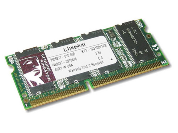 Memoria Kingston de 128MB, Modelo: KTT-SO100/128I