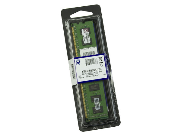 Memoria Kingston DDR3, PC3-8500 (1066MHz), 2GB