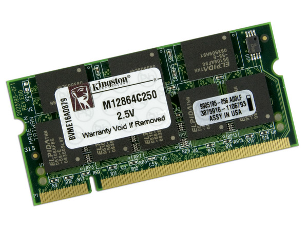 Memoria Kingston de 1GB Modelo M12864C250