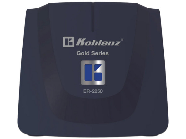 Regulador de Voltaje Koblenz Gold Series ER-2250, 2250VA/1000W, 8 x contactos NEMA 5-15R. (Caja abierta)