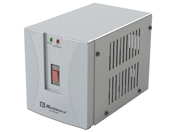 Regulador Koblenz RI-2002 para Refrigeración y Equipos con Motor, 2000 VA / 1500 W con 1 conexión Nema 5-15R. (Reparado)
