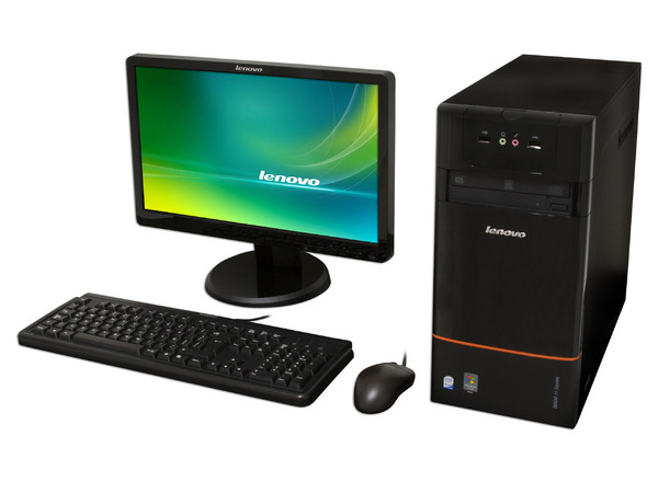 Computadora Lenovo 3000 H200,
Procesador Intel Atom 230 (1.6 GHz),
Memoria de 2GB DDR2,
D.D. de 320GB, SuperMulti DVD±R/RW,
Red, Windows Vista Home Basic,
Monitor LCD D185wA de 18.5