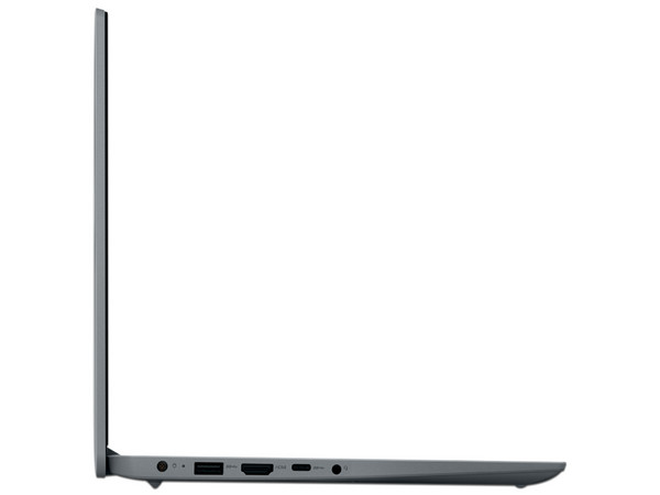 Laptop Lenovo IdeaPad 1:
Procesador Intel Pentium Silver N5030 (hasta 3.1 GHz),
Memoria de 4GB, 
Almacenamiento eMMC de 128GB,
Pantalla de 14