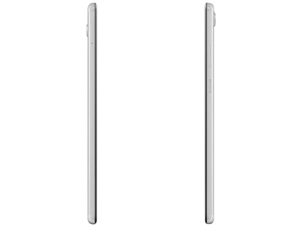 Tablet Lenovo M8: 
Procesador Cortex A53 Quad-core (2.00 GHz), 
Memoria RAM de 2GB,  Almacenamiento de 32GB, 
Soporta MicroSD, Pantalla de 8