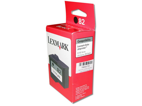 Cartucho de Tinta Lexmark 82 Negro, Modelo: 18L0032