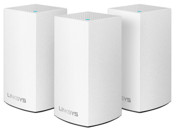 Sistema de Wi-Fi en Malla Linksys VELOP Wi-Fi, Doble Banda (paquete de 3).  Producto sin empaque original, desgaste y uso visible.