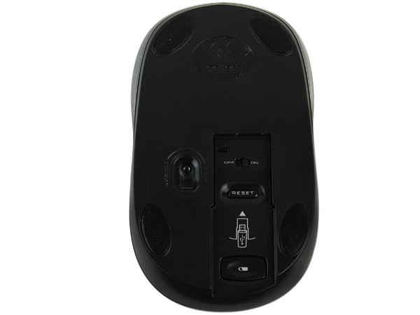 Mouse Logitech V220 Óptico Inalámbrico para Laptop, USB