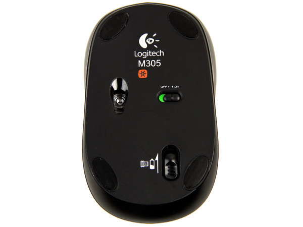 Mini Mouse Logitech M305 Óptico Inalámbrico para Laptop, USB.