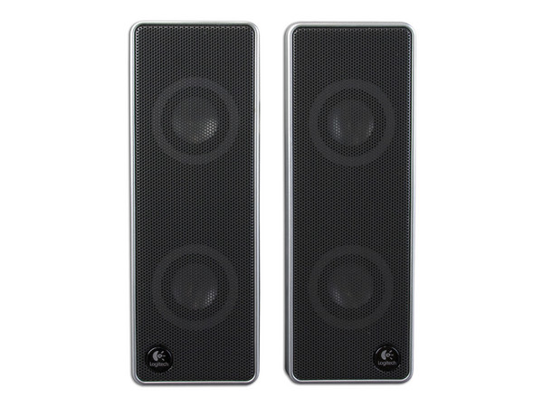 Bocinas Portatíles Logitech V10 para Laptop, USB