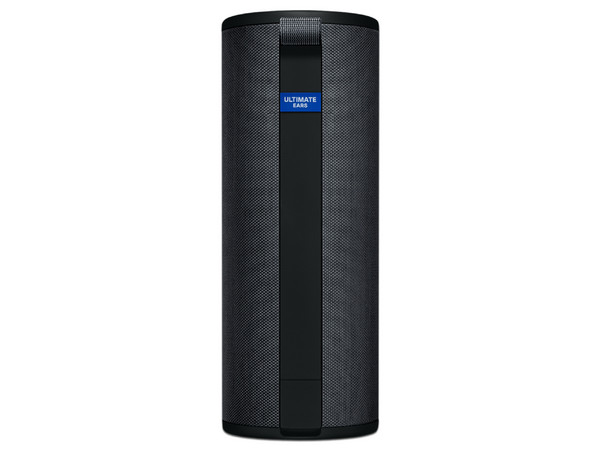 Bocina portátil Logitech Megaboom 3, Audio envolvente 360 grados, USB, Bluetooth, IP67. Color Negro. (Caja abierta)