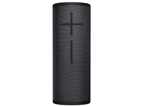 Bocina portátil Logitech Megaboom 3, Audio envolvente 360 grados, USB, Bluetooth, IP67. Color Negro. (Caja abierta)