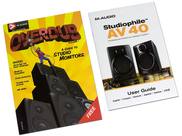 Bocinas M-AUDIO Studiophile AV 40