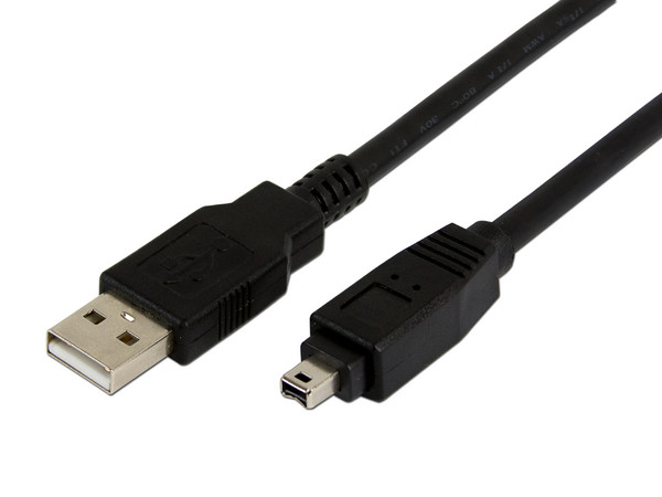 Cable USB a Firewire 4 Pines, 3.0m