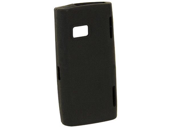 Funda de Silicón Moss para Nokia X6. Color Negra 