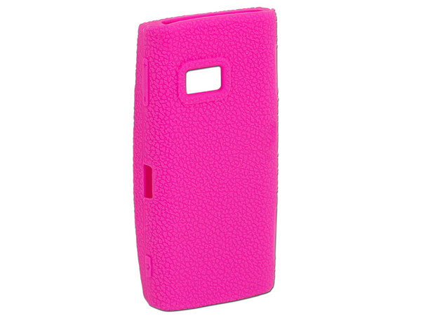 Funda de Silicón Moss para Nokia X6. Color Rosa