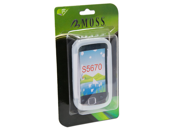 Funda de Silicón Moss para Samsung S5670 Galaxy Fit