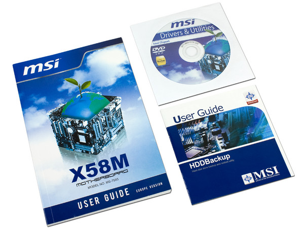 T. Madre MSI X58M, ChipSet Intel X58,
Soporta: Core i7 de Socket 1366,
Integrado: Audio HD, Red 10/100/1000,
Memoria: DDR3 1333(O.C.)/1066MHz, 24GBMax,
Diseño: mATX, Ptos: 2xPCEx16, 1xPCIEx1, 1xPCI