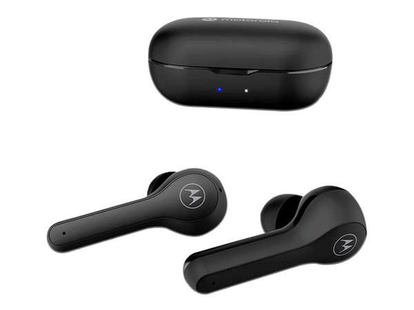 Audífonos Inalámbricos Moto Buds 085 con Estuche de Carga, Bluetooth. Color Negro (Caja abierta)