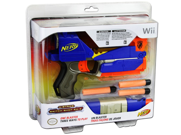 NERF N-Strike Switch Shot EX-3 Accesorio para Wii Remote 