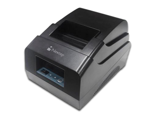 Impresora térmica Nextep NE-510, USB, RJ11. Color Negro. (Caja abierta)