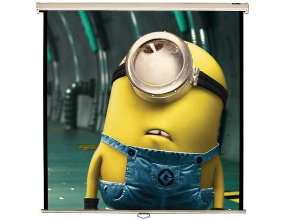Pantalla para proyector  Apollo 60 (1.52m x 1.52m), Formato 4:3