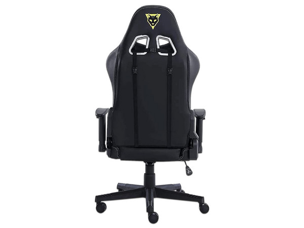 Silla Gamer Ocelot OGS-01, Inclinación de 165 grados, descansa brazos ajustables. Color Negro. (Caja abierta)