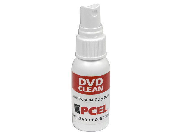 Limpiador de CDs y DVDs PCEL incluye Loción Limpiadora (30ml.) y una Microfibra. (producto 100% natural)