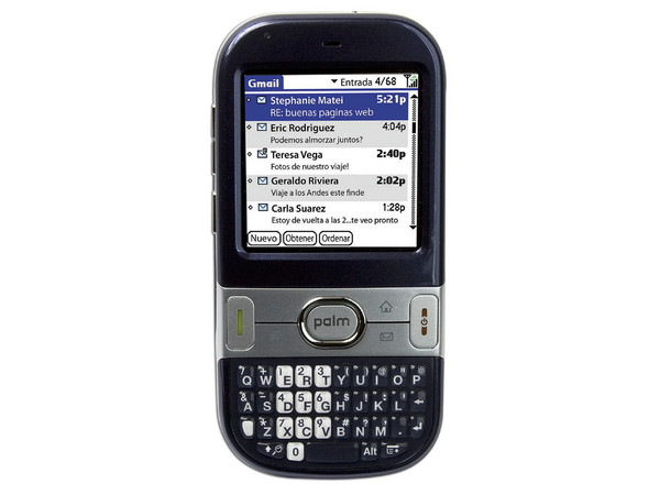 Palm Centro Smartphone Palm, Teléfono, email, mensajes, web, organizador y cámara digital.