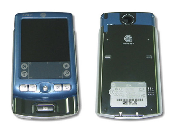 Palm Zire 71 con 16MB, Cámara Digital Integrada
