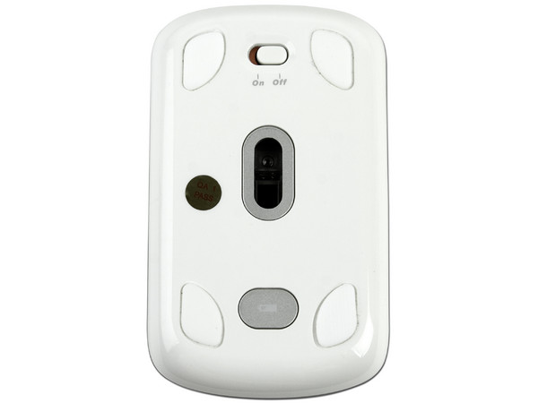 Mouse Táctil Inalámbrico Perfect Choice Qi. Color Blanco