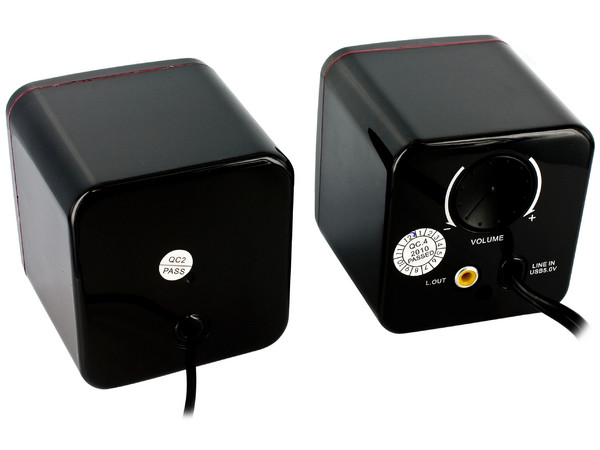 Bocinas Portátiles Perfect Choice  Square, USB