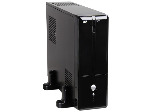 Gabinete Pixxo Slim CM-9G8AROEX con fuente de 450W, Micro ATX. Color Negro 
