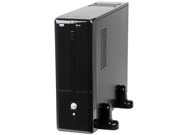 Gabinete Pixxo Slim CM-9G8AROEX con fuente de 450W, Micro ATX. Color Negro 