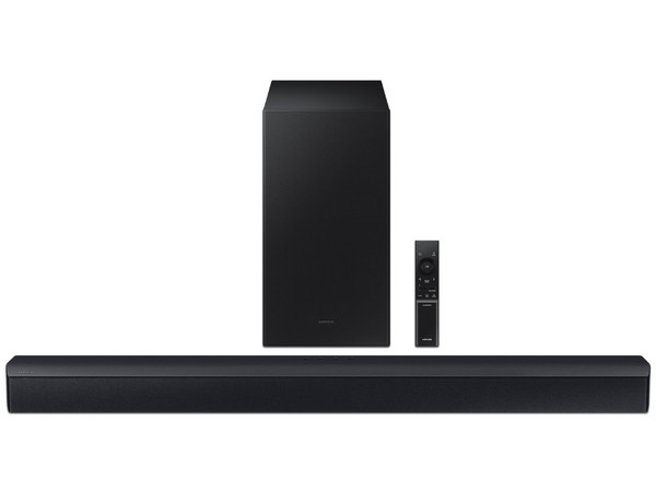 Barra de Sonido Samsung HW-C450, Bluetooth, 2.1 Canales, 300W RMS, Color Negro. (Caja abierta)