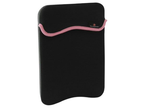 Funda TechZone de Neopreno Reversible combinada con Rosa para Netbook de 9