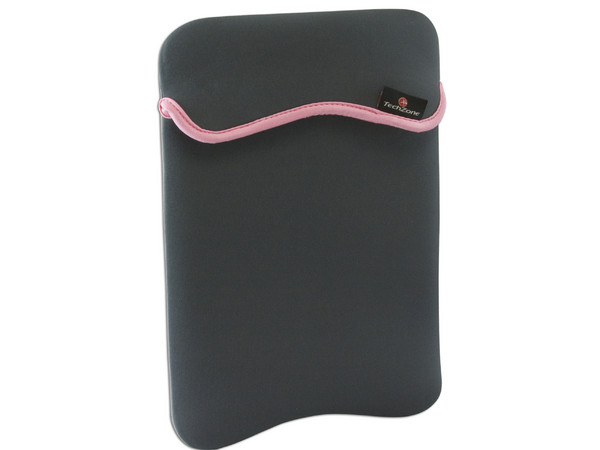 Funda TechZone de Neopreno Reversible combinada con Rosa para Netbook de 9
