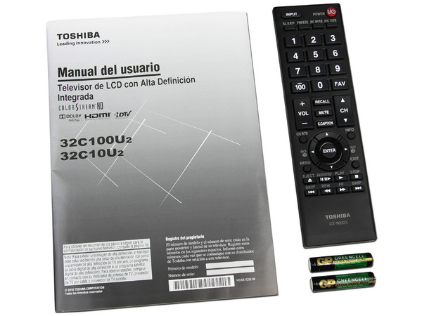 Televisión LCD Toshiba Widescreen 32