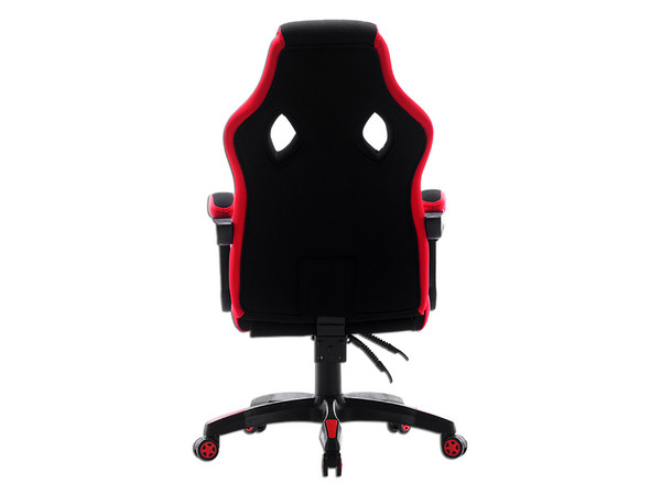 Silla Gamer Vorago Start The Game CGC301-RD, respaldo reclinable, soporta hasta 120kg, ruedas ABS 60mm. Color Rojo. (Caja abierta)