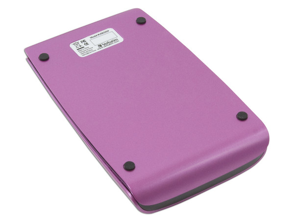 Disco Duro Portátil Verbatim de 320 GB, USB 2.0. Color Rosa